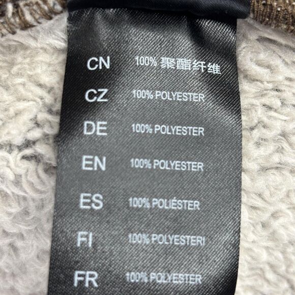 Kuhl Flight Jacket Womens Large Sherpa Fleece Zip Off Hood Thumbholes Pockets - Picture 7 of 14